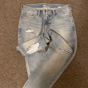 Men’s Old Navy Straight Taper Blue Jeans